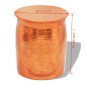 vidaXL Taburete/mesita de centro de aluminio martillado color cobre vidaXL Taburete/mesita de centro de aluminio martillado color cobre