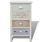 vidaXL Mueble de almacenaje estilo francés con 4 cajones madera vidaXL Mueble de almacenaje estilo francés con 4 cajones madera
