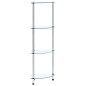 vidaXL Estantería 4 niveles cristal templado transparente 30x30x100 cm vidaXL Estantería 4 niveles cristal templado transparente 30x30x100 cm