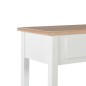 vidaXL Aparador de MDF 110x35x80 cm blanco vidaXL Aparador de MDF 110x35x80 cm blanco