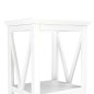 vidaXL Estantería con 1 cajón de MDF blanco 40x30x170 cm vidaXL Estantería con 1 cajón de MDF blanco 40x30x170 cm