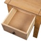vidaXL Mesita de noche de madera maciza pino estilo Panamá 46x40x57 cm vidaXL Mesita de noche de madera maciza pino estilo Panamá 46x40x57 cm