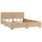 vidaXL Estructura de cama tejida a mano de ratán auténtico 160x200 cm