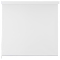 vidaXL Persiana enrollable de ducha blanco 140x240 cm