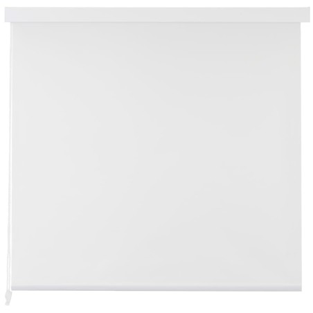 vidaXL Persiana enrollable de ducha blanco 140x240 cm
