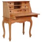 vidaXL Escritorio secreter de madera maciza de caoba 78x42x103 cm vidaXL Escritorio secreter de madera maciza de caoba 78x42x103 cm