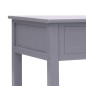 vidaXL Mesa de centro de madera gris 100x50x45 cm vidaXL Mesa de centro de madera gris 100x50x45 cm
