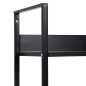 vidaXL Estantería de 3 niveles madera ingeniería negro 60x27,6x90,5 cm vidaXL Estantería de 3 niveles madera ingeniería negro 60x27,6x90,5 cm