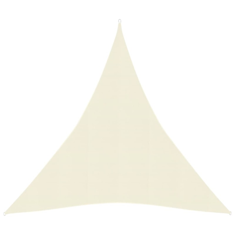 vidaXL Toldo de vela HDPE color crema 160 g/m² 4x5x5 m vidaXL Toldo de vela HDPE color crema 160 g/m² 4x5x5 m