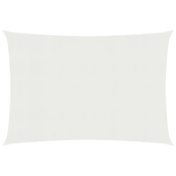 vidaXL Toldo de vela HDPE blanco 160 g/m² 2,5x3,5 m