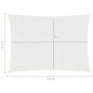 vidaXL Toldo de vela HDPE blanco 160 g/m² 2,5x3,5 m vidaXL Toldo de vela HDPE blanco 160 g/m² 2,5x3,5 m