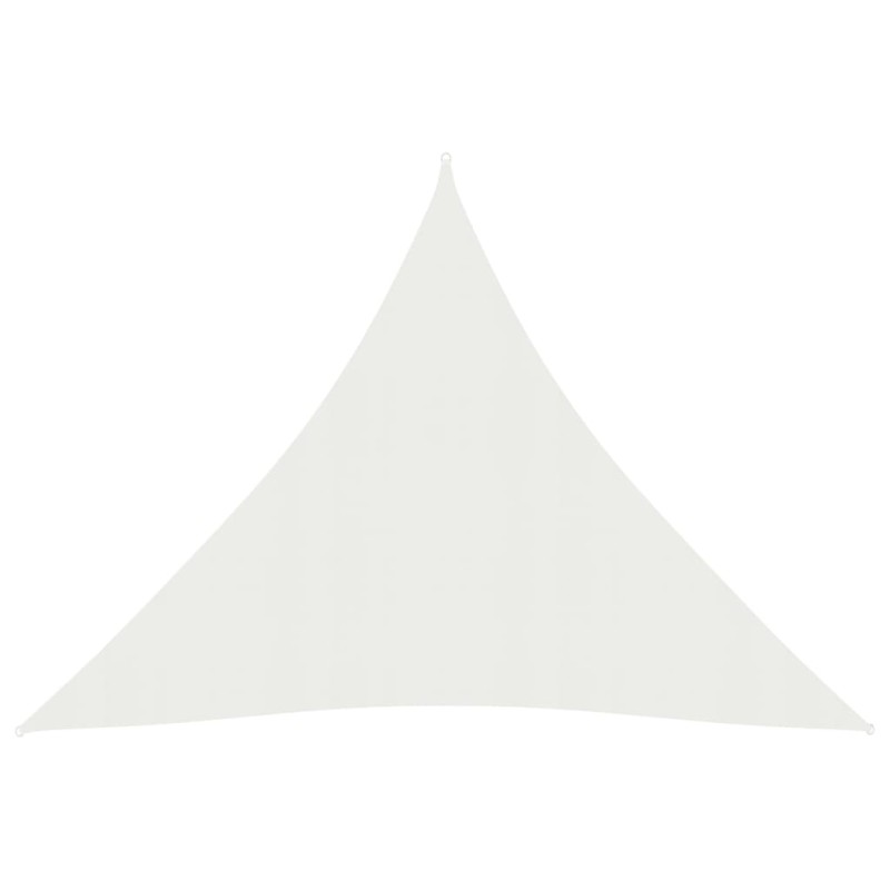 vidaXL Toldo de vela HDPE blanco 160 g/m² 3x3x3 m vidaXL Toldo de vela HDPE blanco 160 g/m² 3x3x3 m
