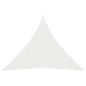 vidaXL Toldo de vela HDPE blanco 160 g/m² 3x3x3 m vidaXL Toldo de vela HDPE blanco 160 g/m² 3x3x3 m