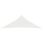 vidaXL Toldo de vela HDPE blanco 160 g/m² 3x3x3 m vidaXL Toldo de vela HDPE blanco 160 g/m² 3x3x3 m