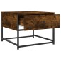 vidaXL Mesa de centro madera contrachapada roble ahumado 51x51x40 cm vidaXL Mesa de centro madera contrachapada roble ahumado 51x51x40 cm