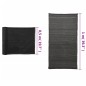 vidaXL Red de privacidad HDPE negro 1x25 m 150 g/m² vidaXL Red de privacidad HDPE negro 1x25 m 150 g/m²