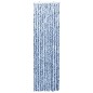 vidaXL Cortina mosquitera azul y blanco chenilla 56x200 cm vidaXL Cortina mosquitera azul y blanco chenilla 56x200 cm