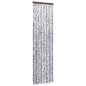 vidaXL Cortina mosquitera marrón y beige chenilla 90x200 cm vidaXL Cortina mosquitera marrón y beige chenilla 90x200 cm