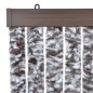 vidaXL Cortina mosquitera marrón y beige chenilla 90x200 cm vidaXL Cortina mosquitera marrón y beige chenilla 90x200 cm