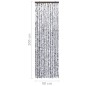 vidaXL Cortina mosquitera marrón y beige chenilla 90x200 cm vidaXL Cortina mosquitera marrón y beige chenilla 90x200 cm