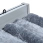 vidaXL Cortina mosquitera plateada chenilla 90x200 cm vidaXL Cortina mosquitera plateada chenilla 90x200 cm