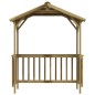 vidaXL Cobertizo de barbacoa madera pino impregnada 163,5x93x210 cm vidaXL Cobertizo de barbacoa madera pino impregnada 163,5x93x210 cm