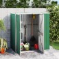 vidaXL Cobertizo herramientas jardín acero galvanizado 161x89x161 cm vidaXL Cobertizo herramientas jardín acero galvanizado 161x89x161 cm