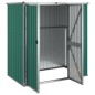 vidaXL Cobertizo herramientas jardín acero galvanizado 161x89x161 cm vidaXL Cobertizo herramientas jardín acero galvanizado 161x89x161 cm
