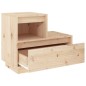 vidaXL Mesitas de noche 2 uds madera maciza de pino 60x34x51 cm vidaXL Mesitas de noche 2 uds madera maciza de pino 60x34x51 cm