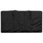 vidaXL Bolsa para cojines de jardín polietileno negro 150x75x75 cm vidaXL Bolsa para cojines de jardín polietileno negro 150x75x75 cm