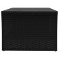 vidaXL Mesa de centro negra 100x50x40 cm ratán sintético vidaXL Mesa de centro negra 100x50x40 cm ratán sintético