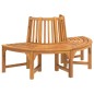 vidaXL Banco de árbol semicircular madera maciza eucalipto Ø160 cm vidaXL Banco de árbol semicircular madera maciza eucalipto Ø160 cm