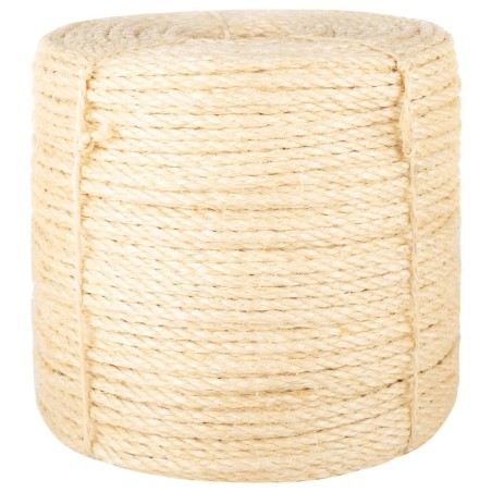 vidaXL Cuerda 100% sisal 6 mm 50 m