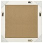 vidaXL Espejo de pared estilo barroco blanco 60x60 cm vidaXL Espejo de pared estilo barroco blanco 60x60 cm