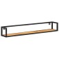 vidaXL Estantes de pared 2 unidades 120 cm madera maciza acacia vidaXL Estantes de pared 2 unidades 120 cm madera maciza acacia