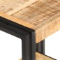 vidaXL Mesa auxiliar de madera de mango rugosa 40x30x40 cm vidaXL Mesa auxiliar de madera de mango rugosa 40x30x40 cm