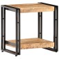 vidaXL Mesa auxiliar de madera de mango rugosa 40x30x40 cm vidaXL Mesa auxiliar de madera de mango rugosa 40x30x40 cm