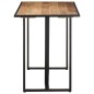 vidaXL Mesa de comedor de madera maciza de mango rugosa 120 cm vidaXL Mesa de comedor de madera maciza de mango rugosa 120 cm