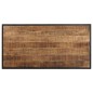 vidaXL Mesa de comedor de madera maciza de mango rugosa 120 cm vidaXL Mesa de comedor de madera maciza de mango rugosa 120 cm