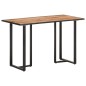 vidaXL Mesa de comedor de madera maciza de mango rugosa 120 cm vidaXL Mesa de comedor de madera maciza de mango rugosa 120 cm
