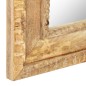 vidaXL Espejo de madera maciza de mango 50x3x110 cm vidaXL Espejo de madera maciza de mango 50x3x110 cm