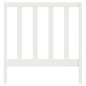 vidaXL Cabecero de cama madera maciza de pino blanco 96x4x100 cm vidaXL Cabecero de cama madera maciza de pino blanco 96x4x100 cm