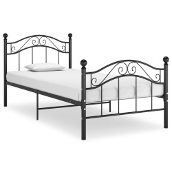 vidaXL Estructura de cama de metal 90x200 cm