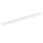 vidaXL Estantes de pared 4 unidades blanco brillo 100x9x3 cm vidaXL Estantes de pared 4 unidades blanco brillo 100x9x3 cm
