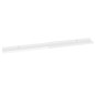 vidaXL Estantes de pared 4 unidades blanco brillo 100x9x3 cm vidaXL Estantes de pared 4 unidades blanco brillo 100x9x3 cm