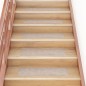 vidaXL Alfombrilla autoadhesiva escalera 15 uds crema 76x20 cm vidaXL Alfombrilla autoadhesiva escalera 15 uds crema 76x20 cm