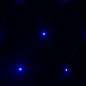 vidaXL Red de luces de Navidad 306 LEDs azul 3x3 m interior/exterior vidaXL Red de luces de Navidad 306 LEDs azul 3x3 m interior/exterior