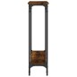 vidaXL Mesa consola madera de ingeniería roble ahumado 100x22,5x75 cm vidaXL Mesa consola madera de ingeniería roble ahumado 100x22,5x75 cm