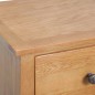 vidaXL Cajonera sinfonier de madera de roble maciza 45x32x110 cm