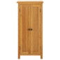vidaXL Armario de almacenaje de madera de roble maciza 50x22x110 cm vidaXL Armario de almacenaje de madera de roble maciza 50x22x110 cm